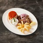 Gyros und Calamari frittiert
